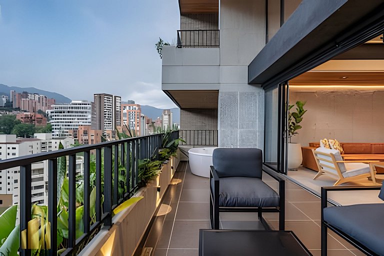 Morph 1601 - Exclusivity in Poblado/Jacuzzi