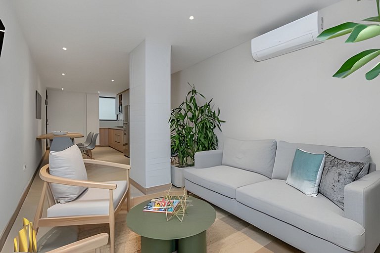 Solei Loft 502 - Calm & cozy in Manila Poblado/AC