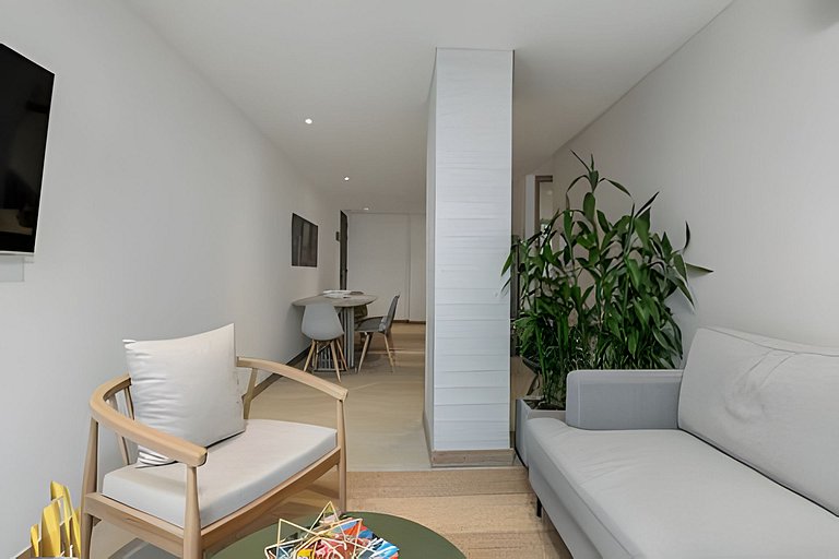 Solei Loft 502 - Calm & cozy in Manila Poblado/AC