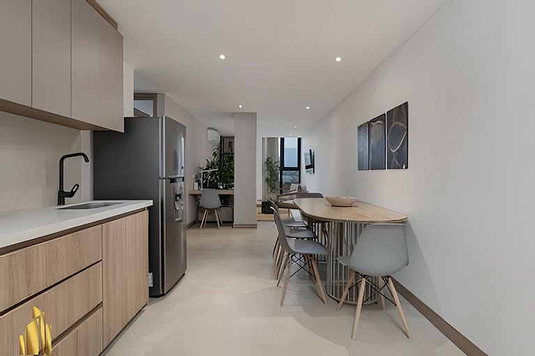 Solei Loft 502 - Calm & cozy in Manila Poblado/AC