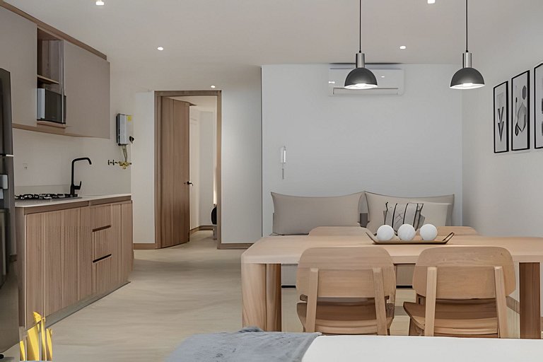 Solei Loft 203 - Comfy and Bright Apt with AC