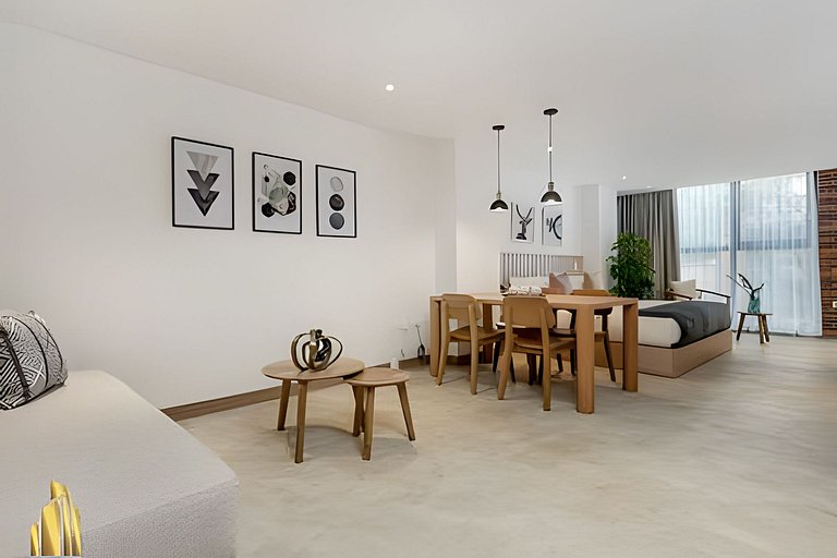 Solei Loft 203 - Comfy and Bright Apt with AC