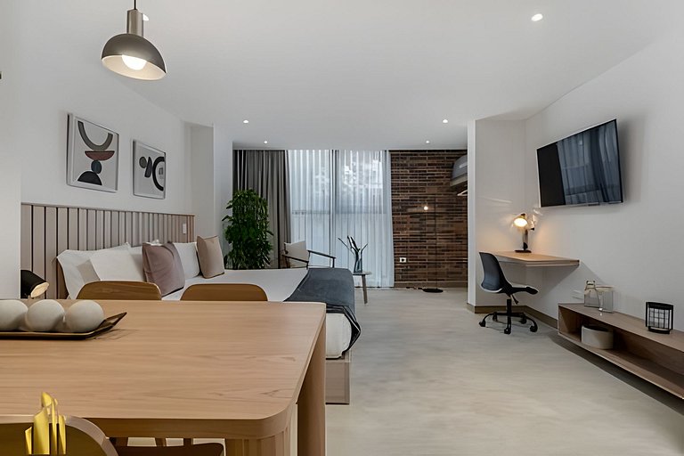 Solei Loft 203 - Comfy and Bright Apt with AC