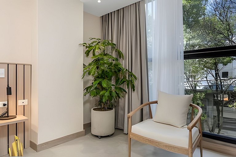 Solei Loft 303 - Modern Loft in Poblado with AC