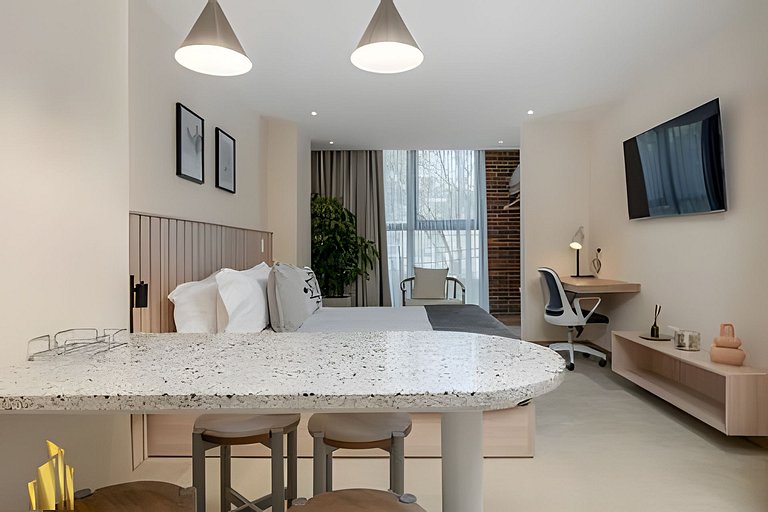 Solei Loft 303 - Modern Loft in Poblado with AC