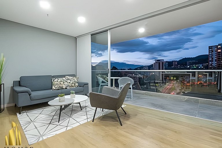 Urbano701-Apt relajante con piscina, jacuzzi y gym