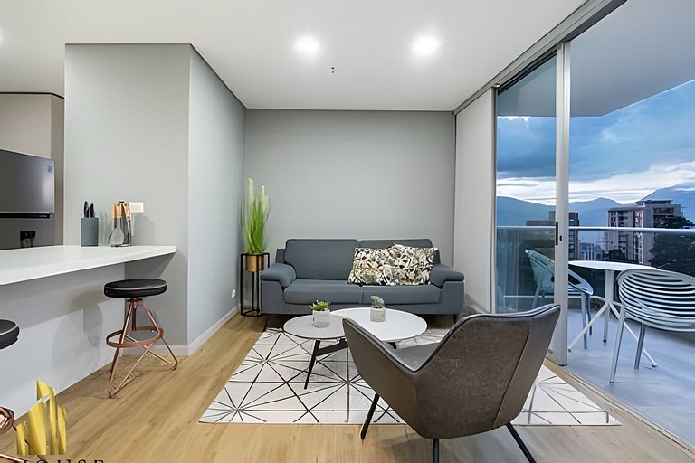 Urbano701-Apt relajante con piscina, jacuzzi y gym