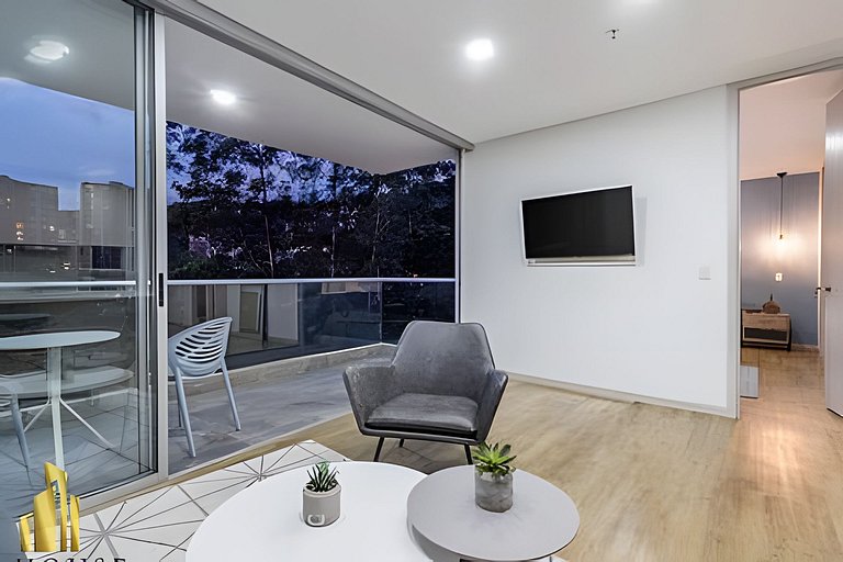 Urbano701-Apt relajante con piscina, jacuzzi y gym