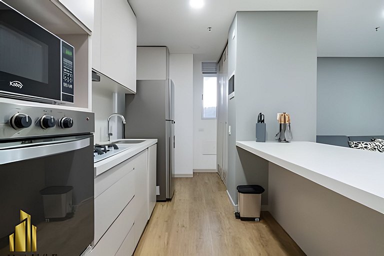 Urbano701-Apt relajante con piscina, jacuzzi y gym