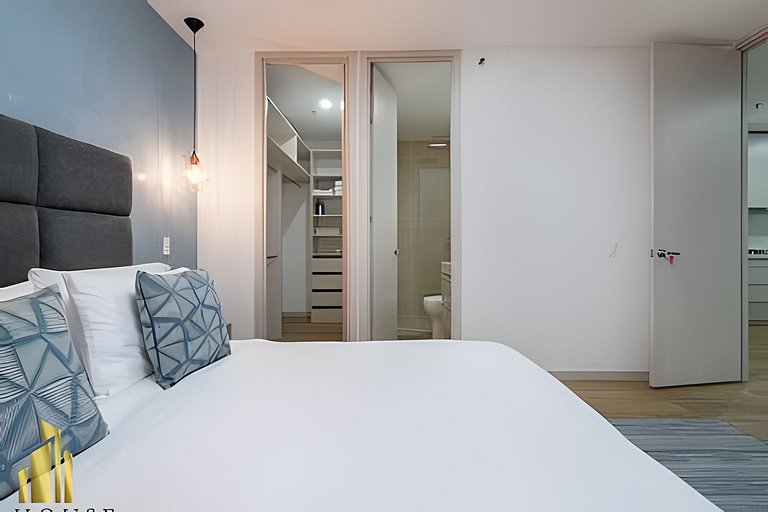 Urbano701-Apt relajante con piscina, jacuzzi y gym