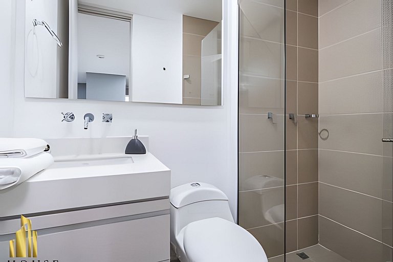 Urbano701-Apt relajante con piscina, jacuzzi y gym