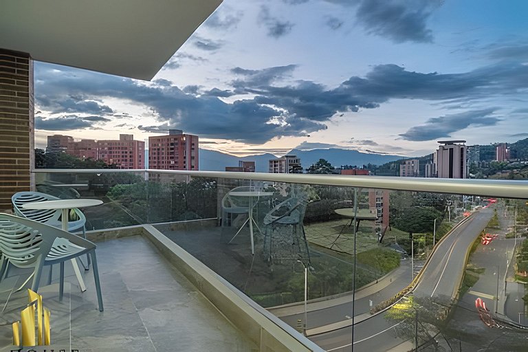 Urbano701-Apt relajante con piscina, jacuzzi y gym
