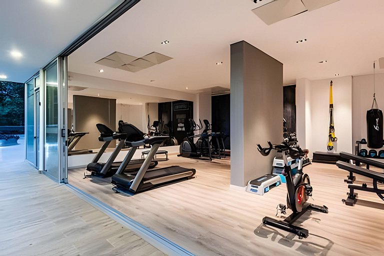 Urbano701-Apt relajante con piscina, jacuzzi y gym