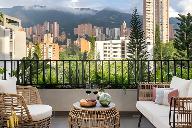 Morph 902 - Luxury Apt in Poblado with Balcony