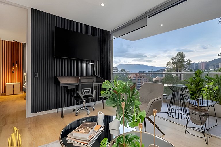 Apartamento sereno y luminoso con piscina/gimnasio