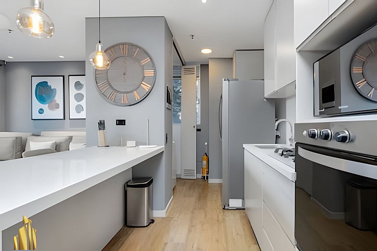 Apartamento sereno y luminoso con piscina/gimnasio