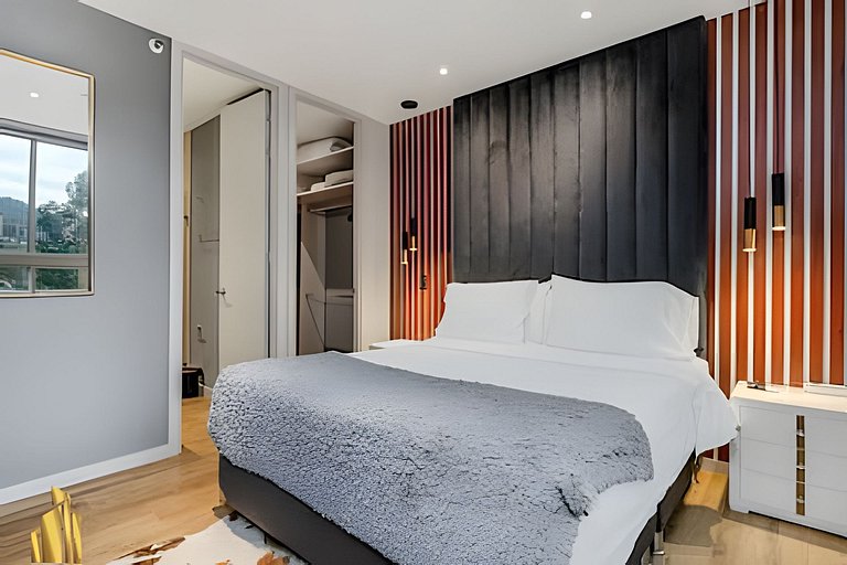 Apartamento sereno y luminoso con piscina/gimnasio