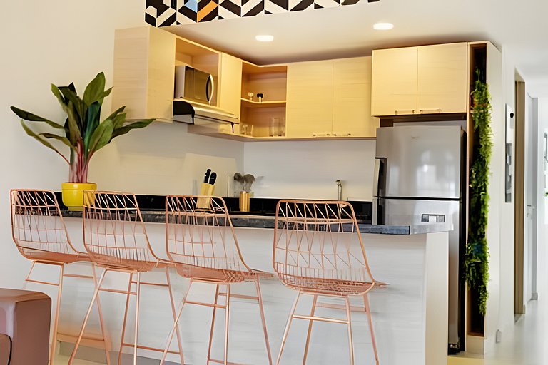 La 70 Laureles 302 - Fresh & Well Apt/Priv balcony