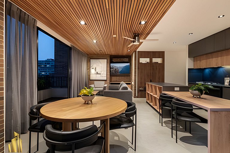 Morph 1501 - Vibrant apt in Poblado/AC/Jacuzzi/BBQ
