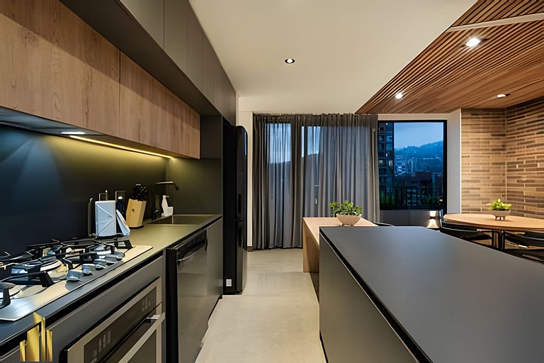 Morph 1501 - Vibrant apt in Poblado/AC/Jacuzzi/BBQ