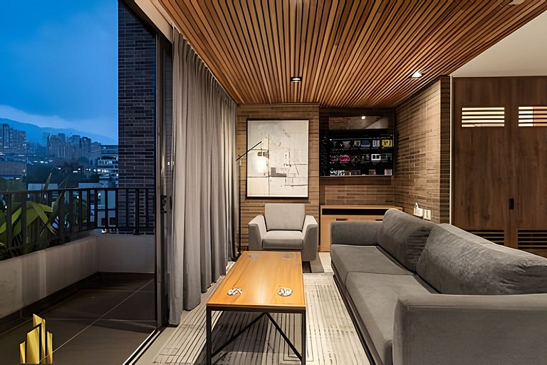 Morph 1501 - Vibrant apt in Poblado/AC/Jacuzzi/BBQ