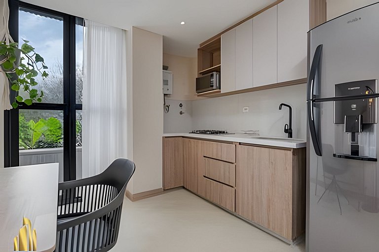 Solei Loft 401 - Elegance & Comfort /AC in Poblado
