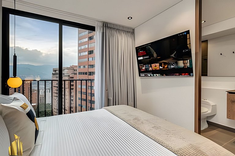 Morph 1602 - Luxury escape in Poblado/Jacuzzi/AC