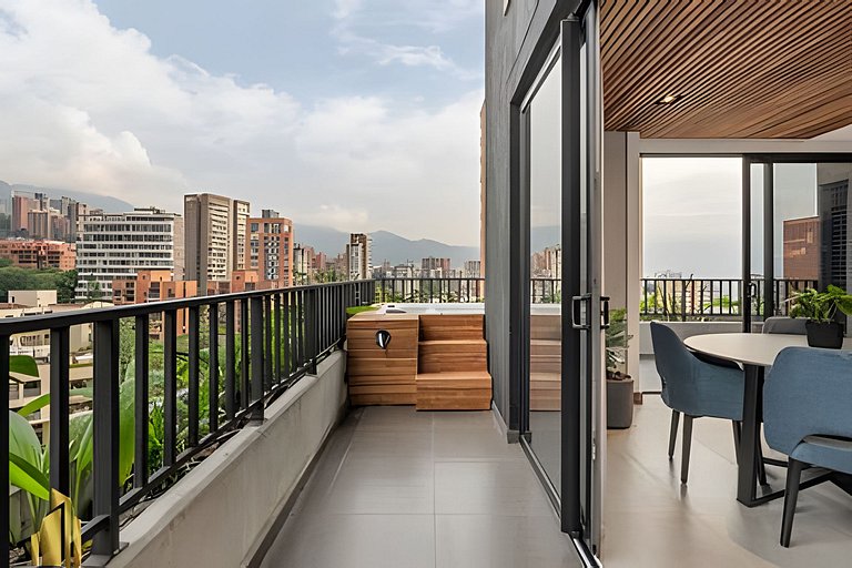 Morph 1602 - Luxury escape in Poblado/Jacuzzi/AC