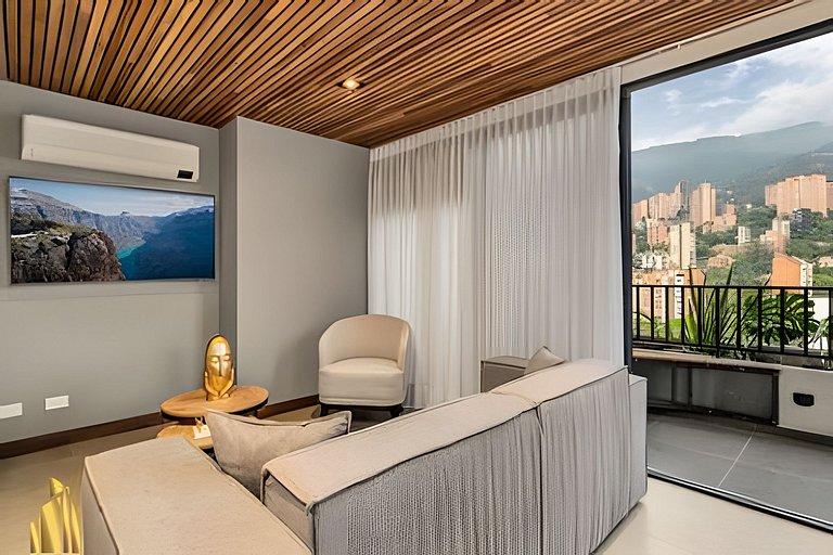 Morph 1602 - Luxury escape in Poblado/Jacuzzi/AC