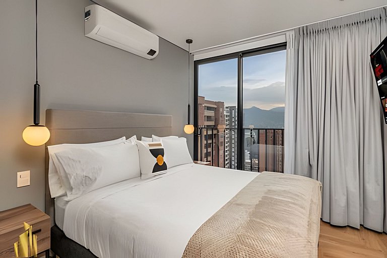 Morph 1602 - Luxury escape in Poblado/Jacuzzi/AC