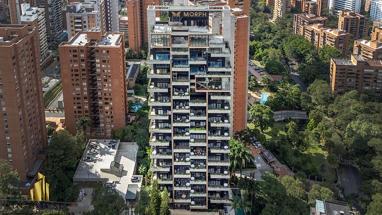 Morph 1001 - Exclusivo apt en El Poblado con BBQ