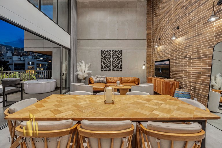 Morph 1001 - Exclusivo apt en El Poblado con BBQ