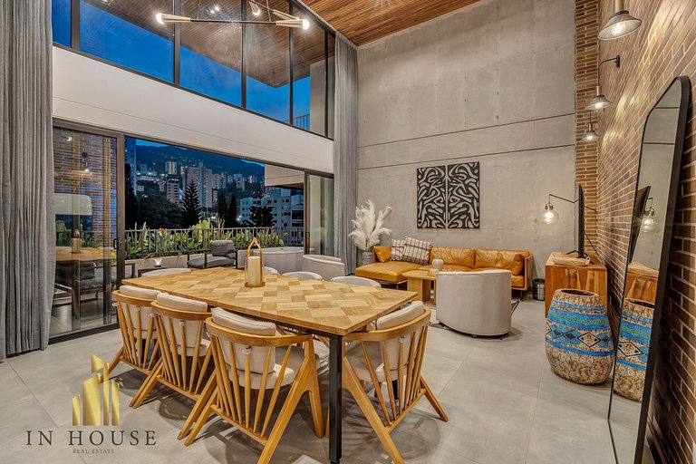 Morph 1001 - Exclusivo apt en El Poblado con BBQ