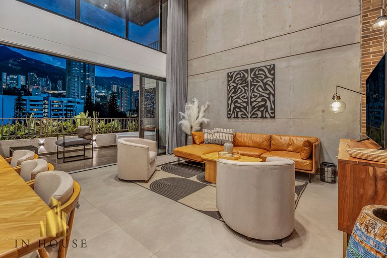 Morph 1001 - Exclusivo apt en El Poblado con BBQ