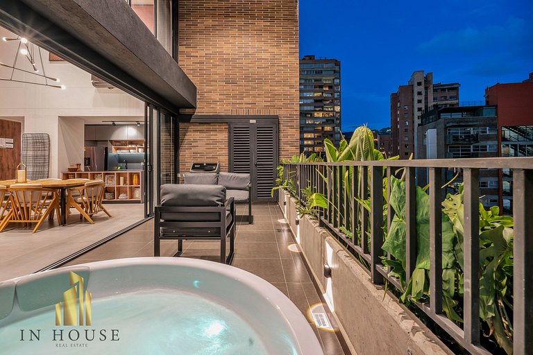 Morph 1001 - Exclusivo apt en El Poblado con BBQ