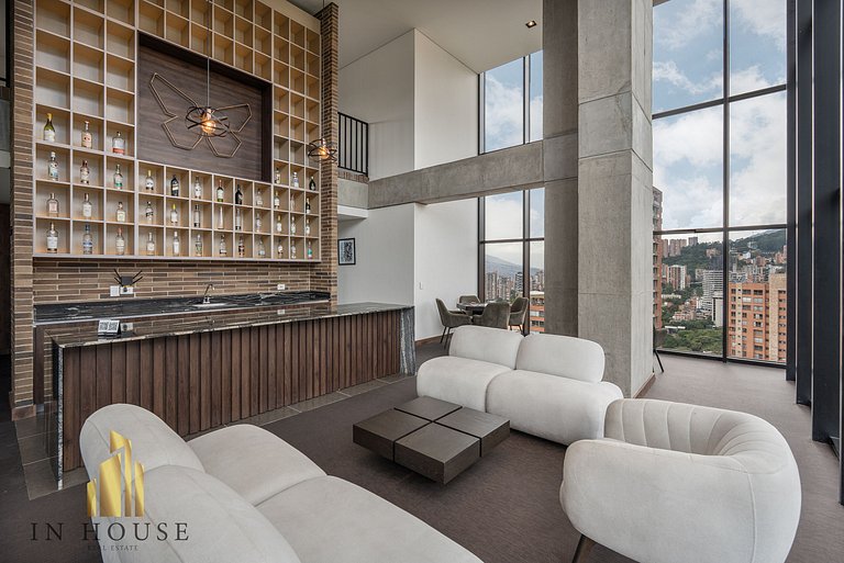 Morph 1001 - Exclusivo apt en El Poblado con BBQ