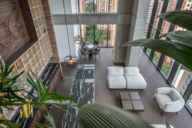 Morph 1001 - Exclusivo apt en El Poblado con BBQ
