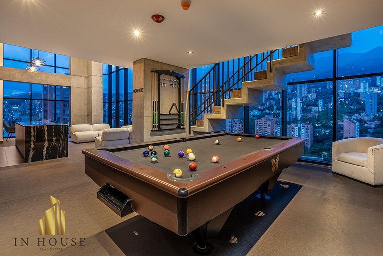 Morph 1001 - Exclusivo apt en El Poblado con BBQ