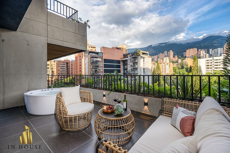 Morph 902 - Exclusivo apt en el Poblado con balcón