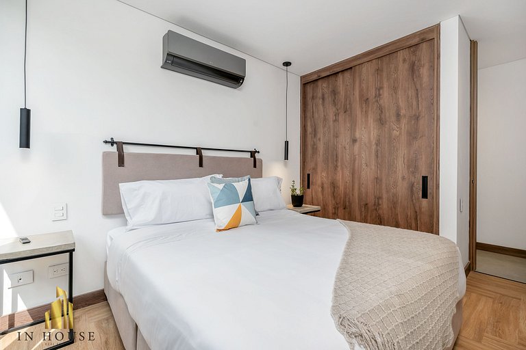 Morph 501 - Acogedor apt Poblado BBQ / Jacuzzi