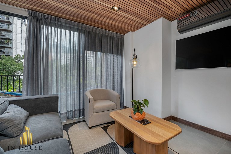 Morph 501 - Acogedor apt Poblado BBQ / Jacuzzi