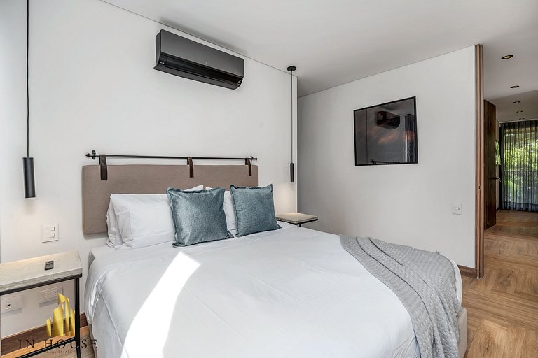 Morph 302 - Apt moderno con techos altos, BBQ