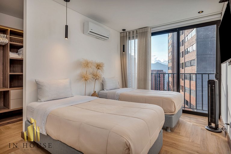Morph 1201 - Elegante apt moderno en Poblado