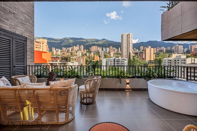 Morph 1201 - Elegante apt moderno en Poblado