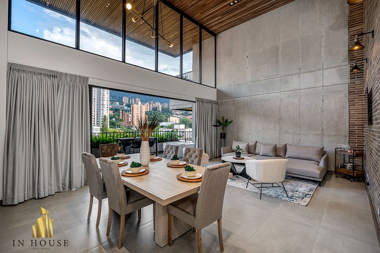 Morph 1401 - Luxe & bright ap in Poblado with AC