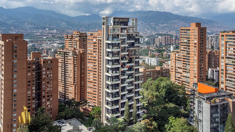 Morph 1401 - Luxe & bright ap in Poblado with AC
