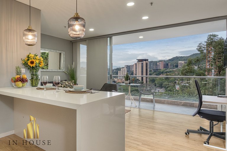 Urban 701-Apt relajante con piscina, jacuzzi y gym