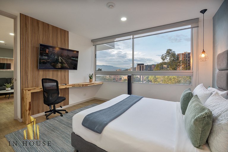 Urban 701-Apt relajante con piscina, jacuzzi y gym