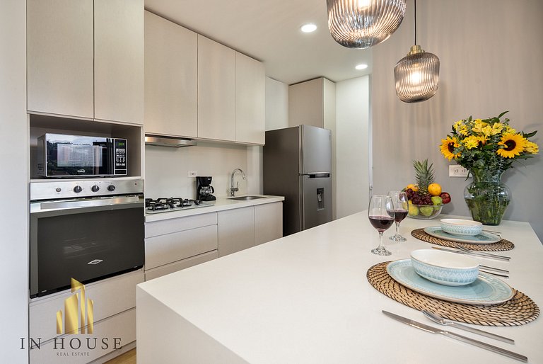 Urban 701-Apt relajante con piscina, jacuzzi y gym