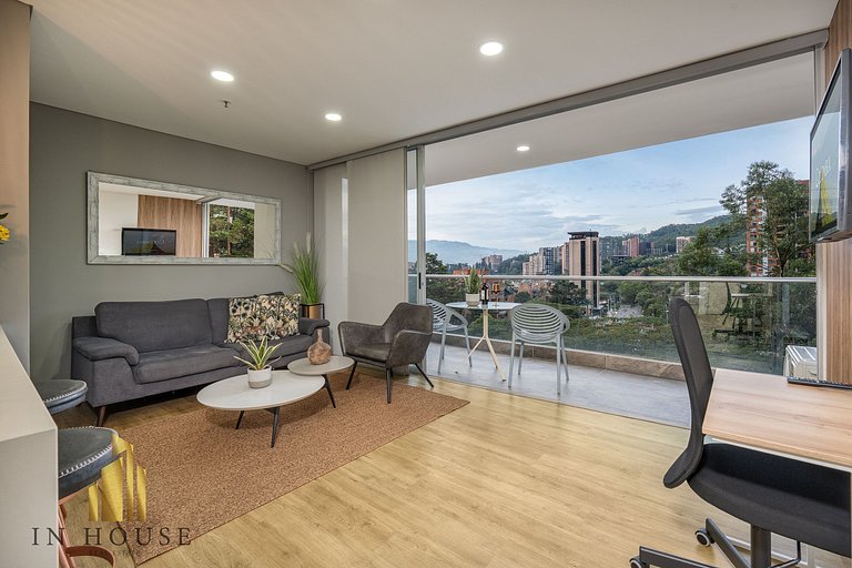 Urban 701-Apt relajante con piscina, jacuzzi y gym